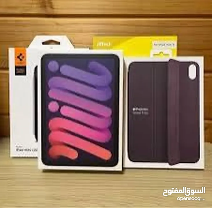iPad mini 7 جديد كفالة لمدة عام من تاريخ الشراء الجهاز  (128GB)