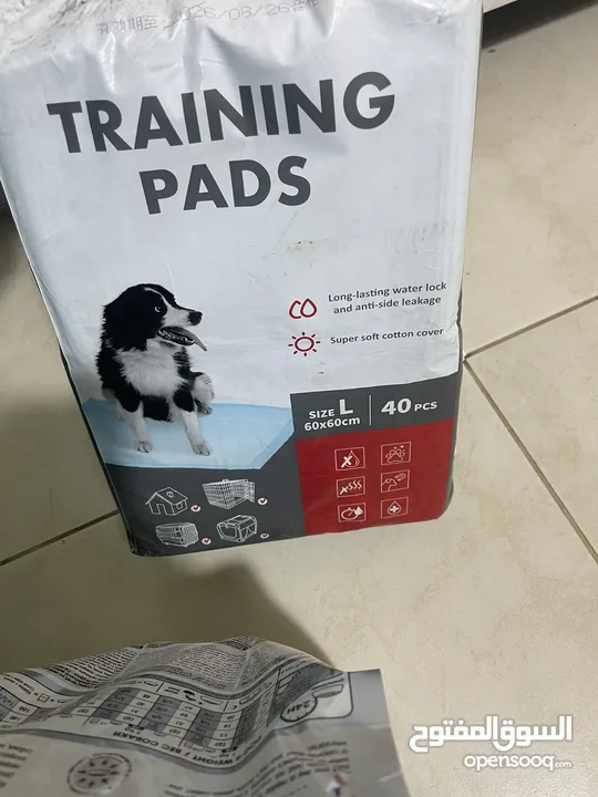 اكل كلاب و pads غير مستخدم ابدا