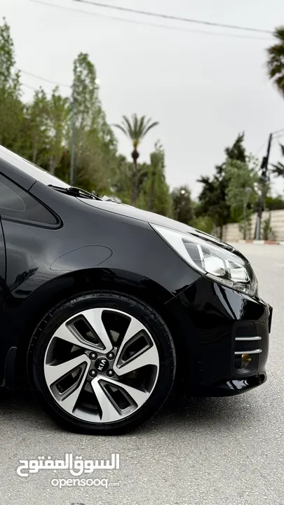 ‏  كاملة الاوصافAbu Kwaik Motors..  Kia Rio 2017  فحص ممتاز طلاء الشركة بالكامل ،، عداد 47 الف اصلي