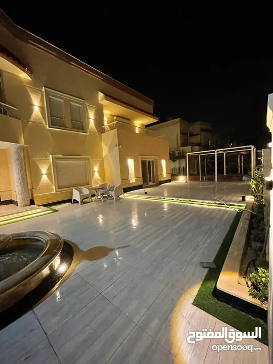 Fully furnished (Ultra Super Lux) Luxurious Villa in Rehab فيلا مفروشه للايجار فى مدينة الرحاب
