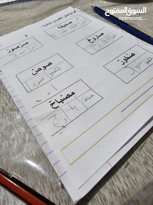 معلم لغة عربية و معلم لجميع المواد