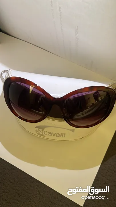 Roberto Cavalli vintage sunglasses with glasses case