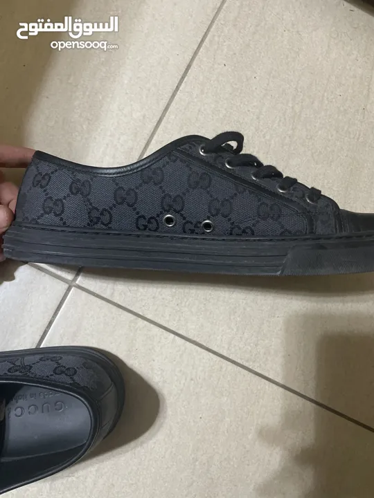 Gucci Brooklyn GG Supreme Low 'Black Grey'