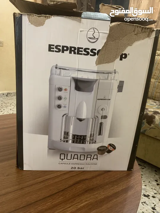 ماكينة قهوة ESPRESSO CAP Quadra - جديدة بسعر ممتاز