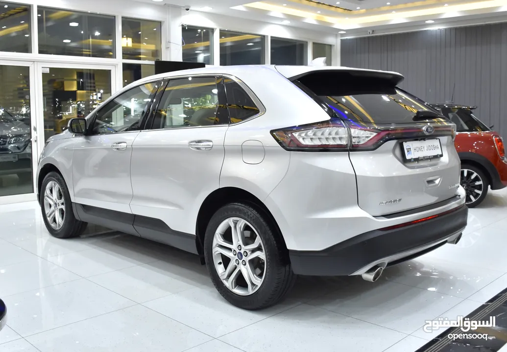 Ford Edge Titanium AWD ( 2017 Model ) in Silver Color GCC Specs