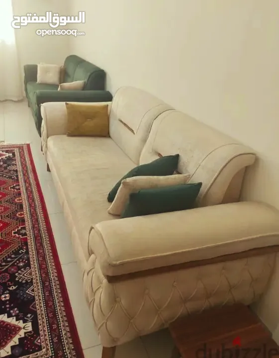 8 -People Sofa کنبة قماش ثمانیة اشخاص