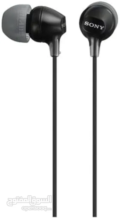 SONY MDR-EX15AP Earphones with Smartphone Mic and Control -NEW -MEGAByte