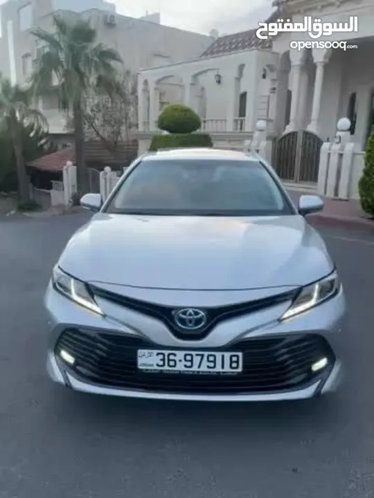 تويوتا كامري موديل 2019 فحص كامل 7 جيد فل مع فتحة بحالة الوكالة