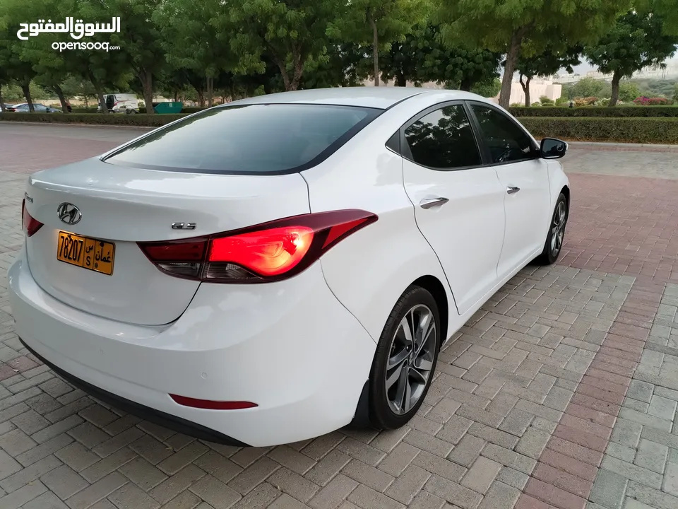 Elantra 2016 Full options GCC  فرصة.. النترا 2016 خليجي رقم 1 ممتازة