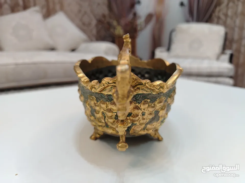 انتيك قديم مطلي ذهب مصنوع يدويا