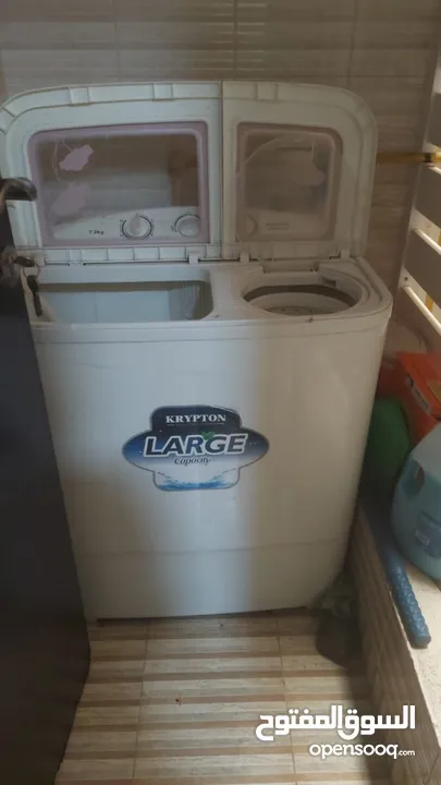 Fridge and Washing Machine