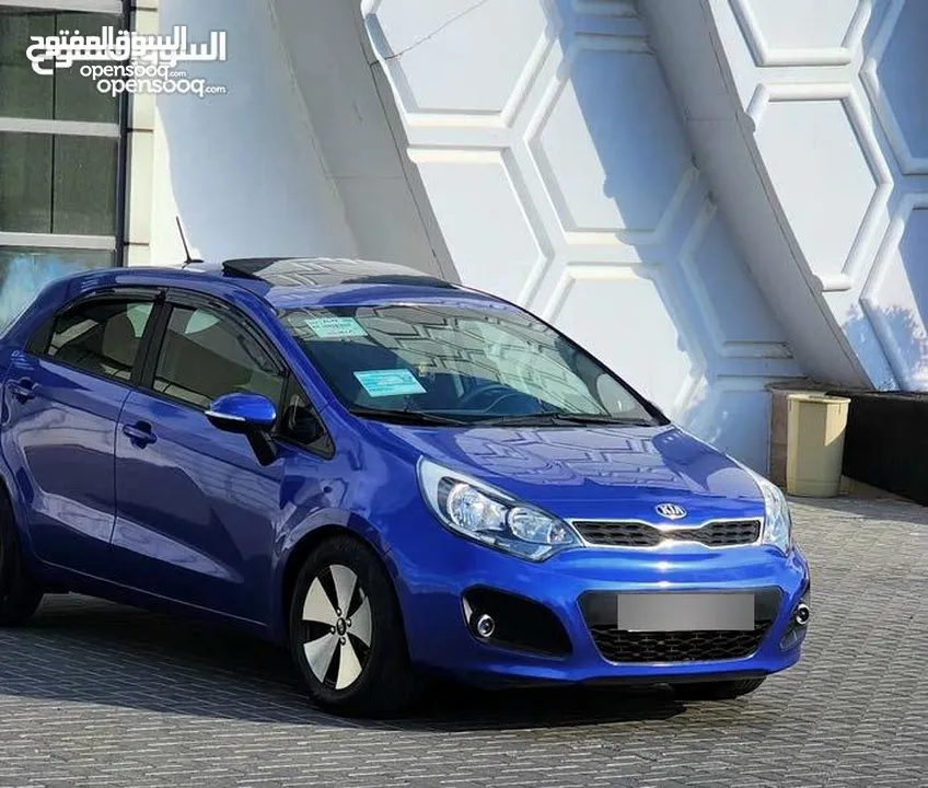 KIA RIO 2012 كيا ريو 2012 هاتش باك فل كامل مع فتحه أعلى مواصفات