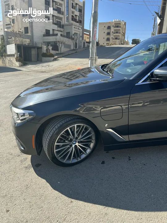 بي ام دبليو سكني غامق نظيف جدا وارد امريكي فحص كامل كلين تايتل BMW 530e 2018