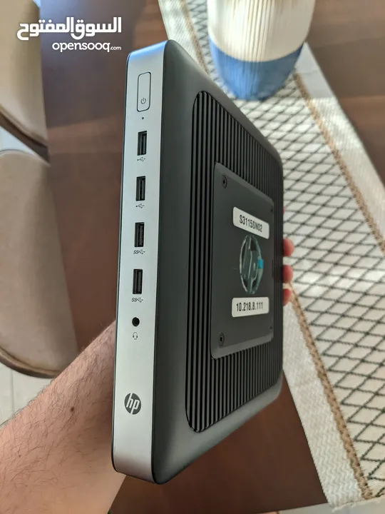 جهاز كومبيوتر للدراسة و التصفح بحال الوكالة HP Thin Client t630 حط سعرك و ما بنختلف ان شاء الله