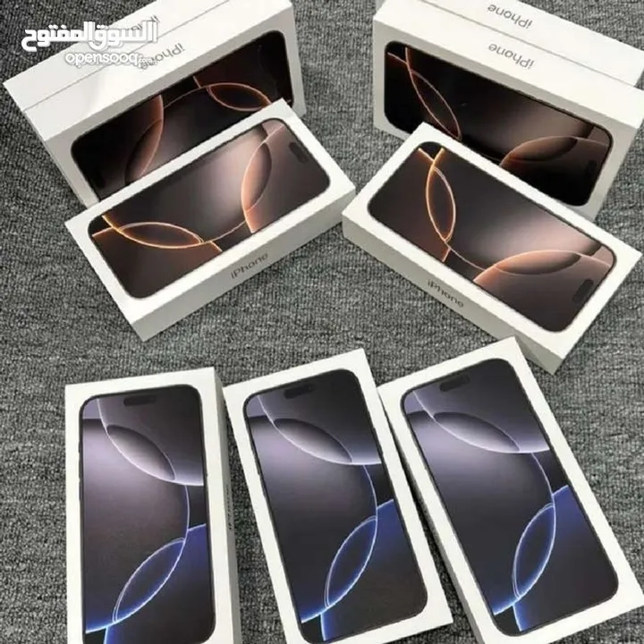 Iphone 16 Pro Max // ايفون 16 برو ماكس جديد كفالة الشرق الاوسط جميع الالوان  افضل سعر