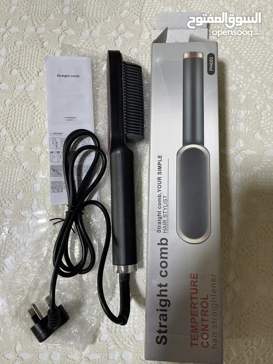 تمليس الشعر  Straight comb hair straightener