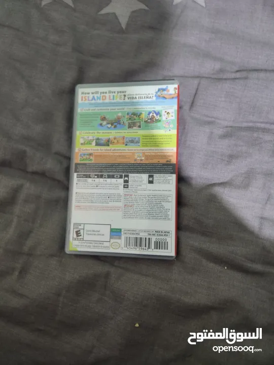 لعبة نينتندو سويتش animal crossing new horizonsنينتندو سويتش مع كينترولار