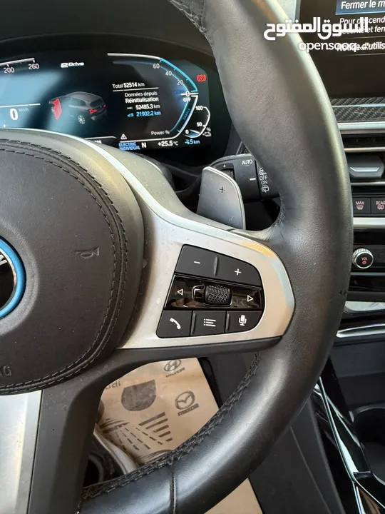 BMW x3 30e ترخيص 2022 ترخيص  محرك 2000 هايبرد plug in/يقطع على الشحنه 30 كيلو متر  293 حصان