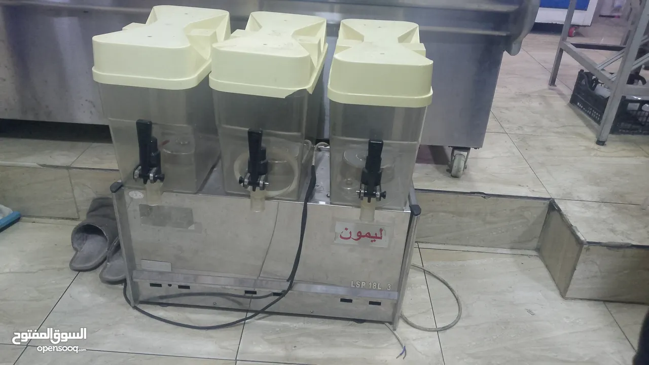 مكينت عصير بارد مش سلاش للبيع