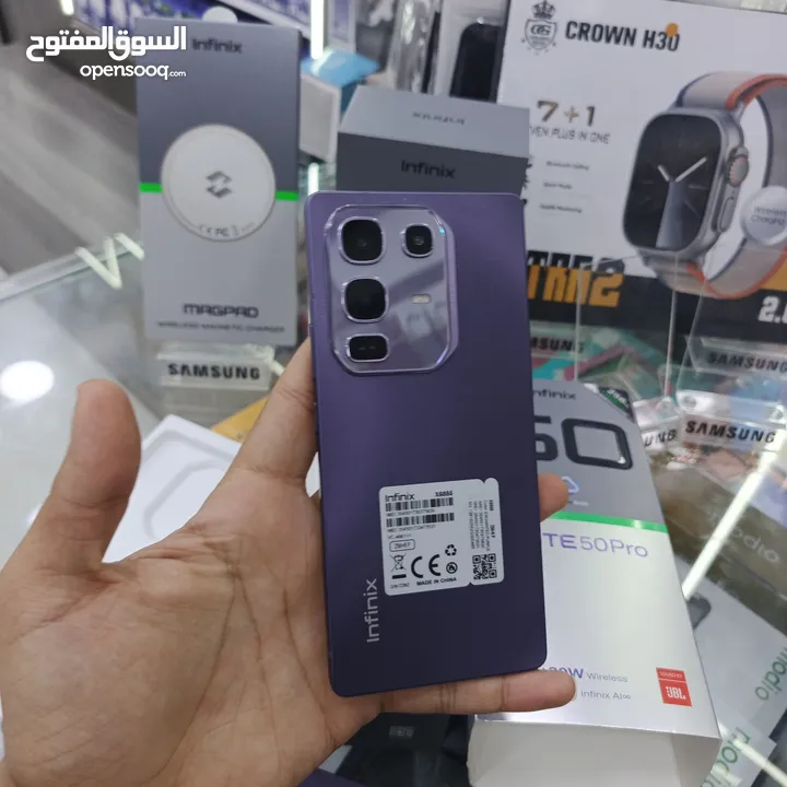 اخو الجديد مشغل ايام not 50 pro 16ram 256g مكفول سنة كامل اغراضه الأصلية