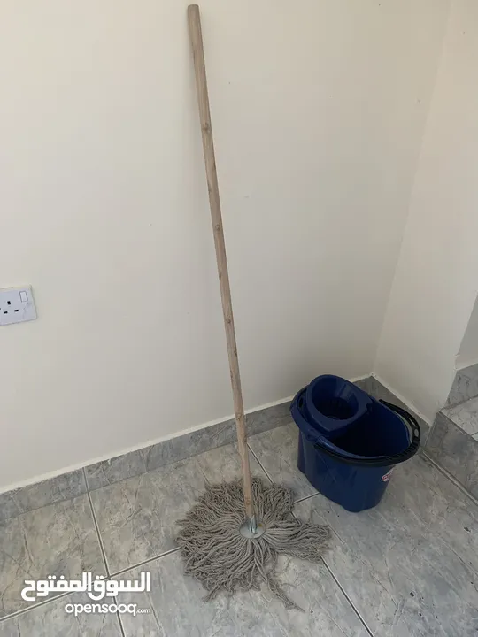 Cleaning mop & bucket