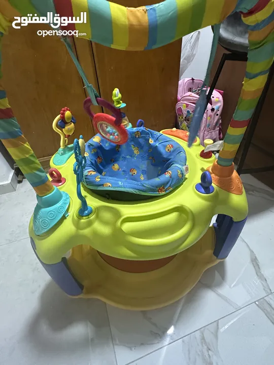 Fisher-Price -  Rainforest Jumperoo - Baby Activity Center - فيشر برايس - بيج رورين