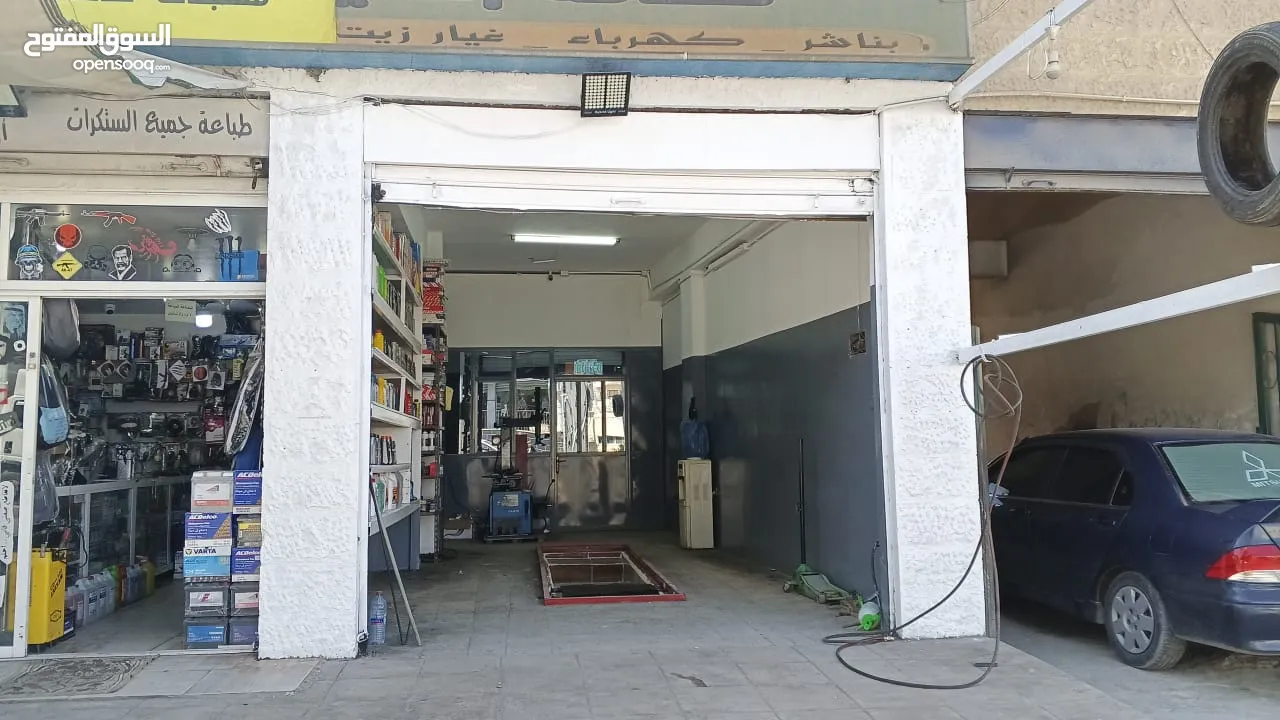 محل غيار زيت وبنشر للضمان طبربور دوار الصحفيين