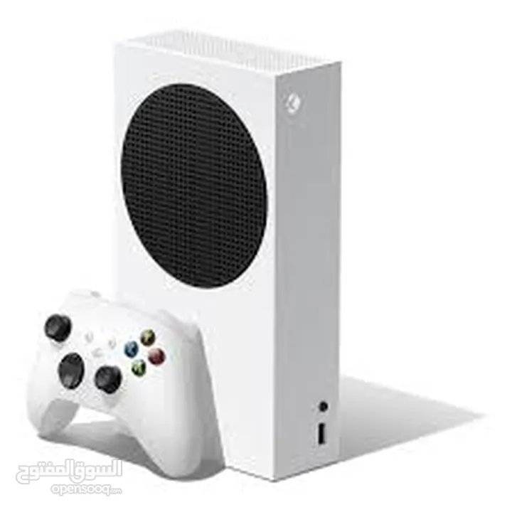 مع ايدتين تحكم xbox series S شبه جديد