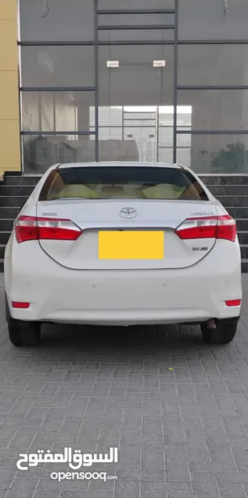 Toyota Corolla 2015 Gulf originated with good condition