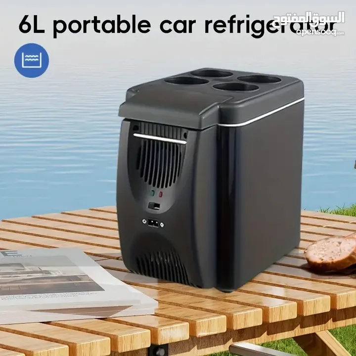 ثلاجة سيارة صغيرة 6 لتر