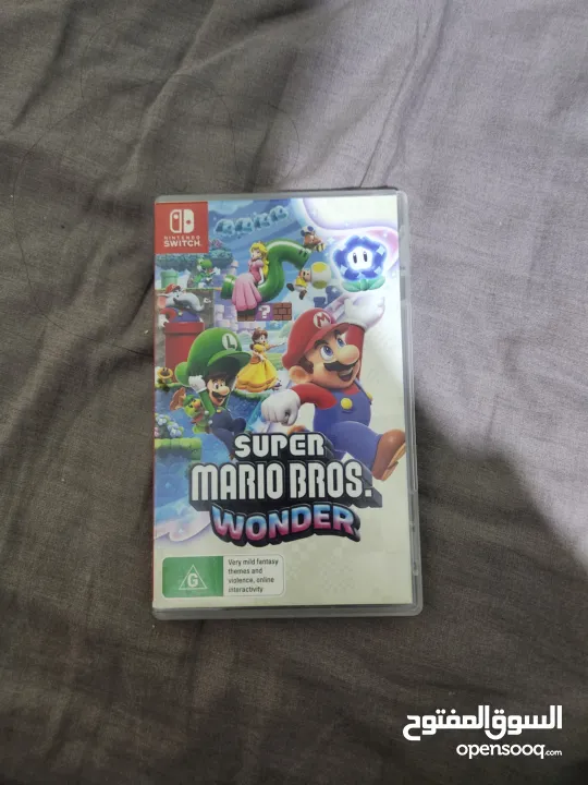 لعبة نينتندو سويتش super Mario Wonderنينتندو سويتش مع كينترولار