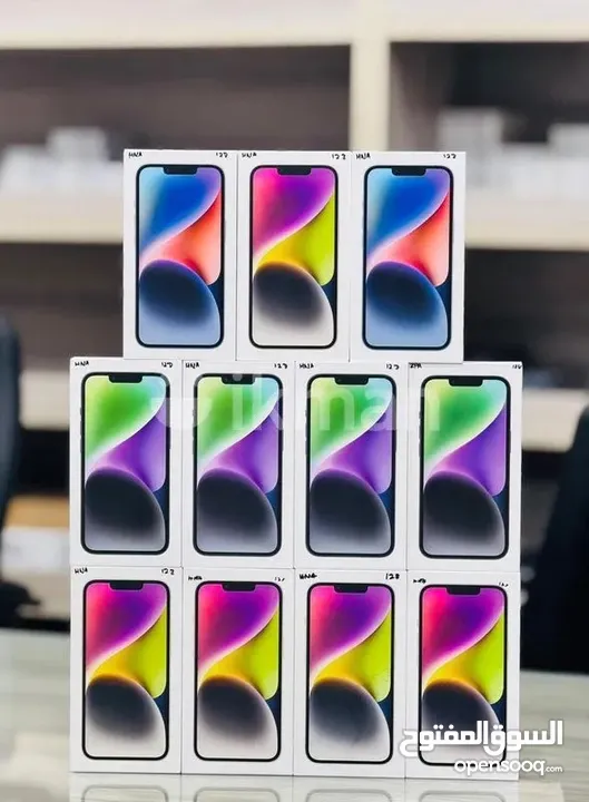 iPhone 14 Plus 128GB  ايفون 14 بلس 128    جديد كفالة شرق اوسط