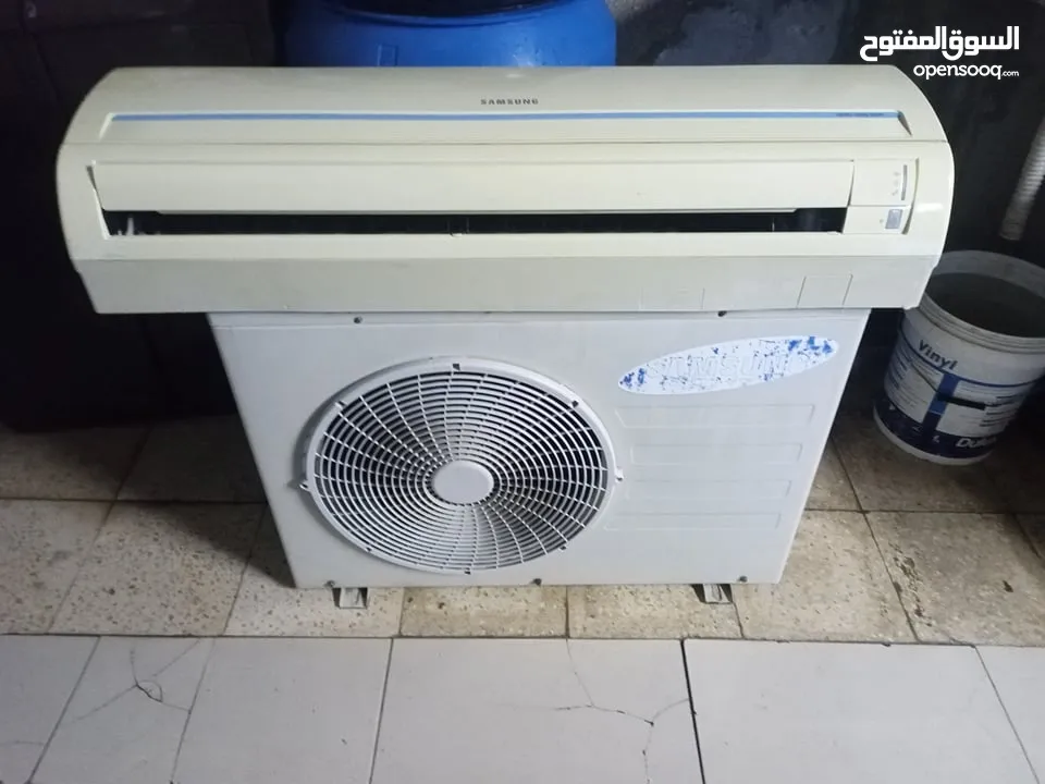 بحال لوكمكيف 2طن سامسنج عادي مش توفير  مع مواسيرو نحاس  وماتور كهربا بنزين  بسعر حرق 370