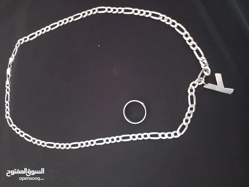 سنسال رجالي وذبله فضه بسعر مغري
