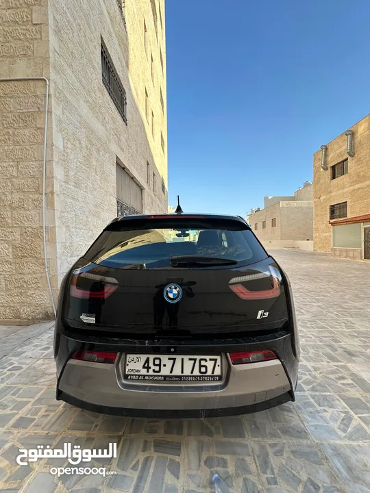50 كم ماشيه دفعه 6500  قسط 200 بدون بنك BMW i3  شحن منزلي و كازيه نظام بنزين ريكس تيرا