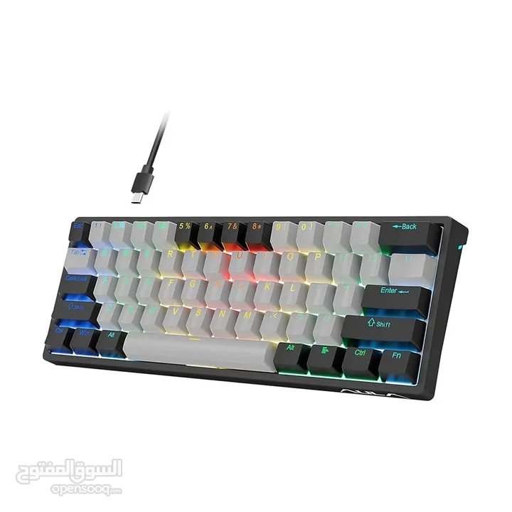 كيبورد جيمنغ مضيئ احترافي لكل الجيمرز اصلي Aula Keyboard F3261 Gaming RGB Lights OG