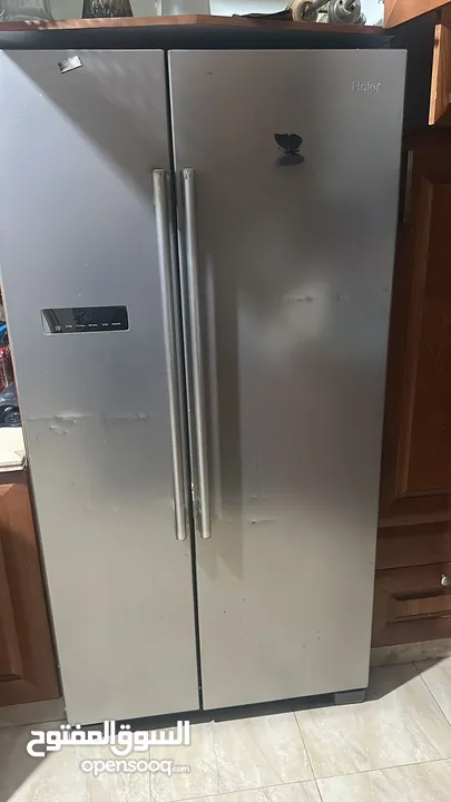 ثلاجة LG وثانية نوع هاير