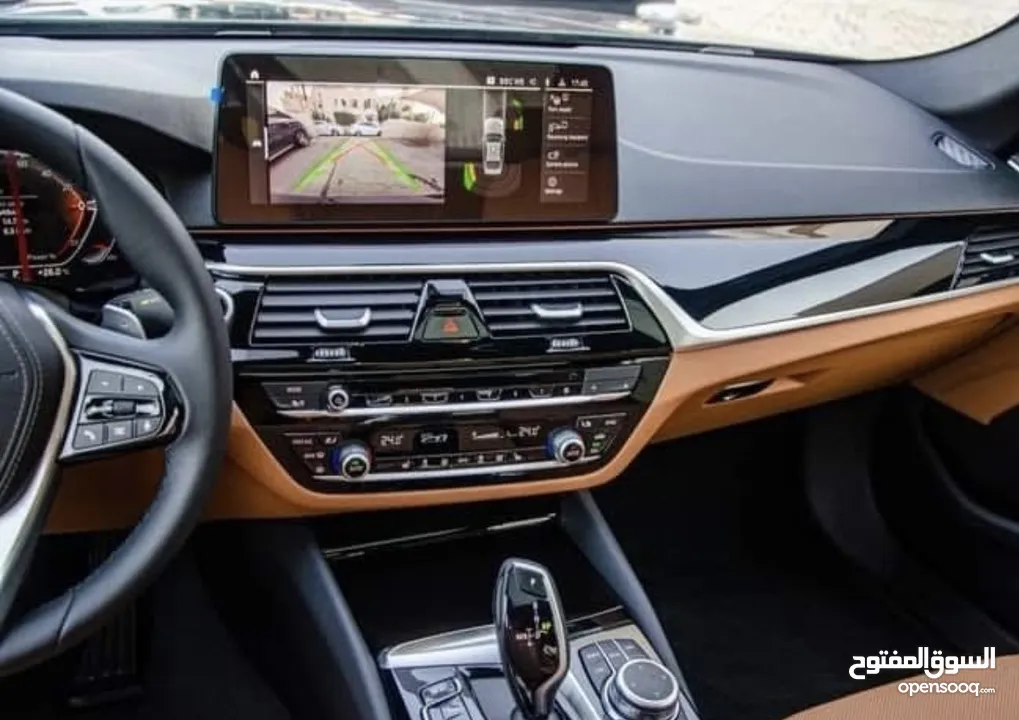 Bmw 520i 2022 للبيع ممشى (6) آلاف كيلو فقط