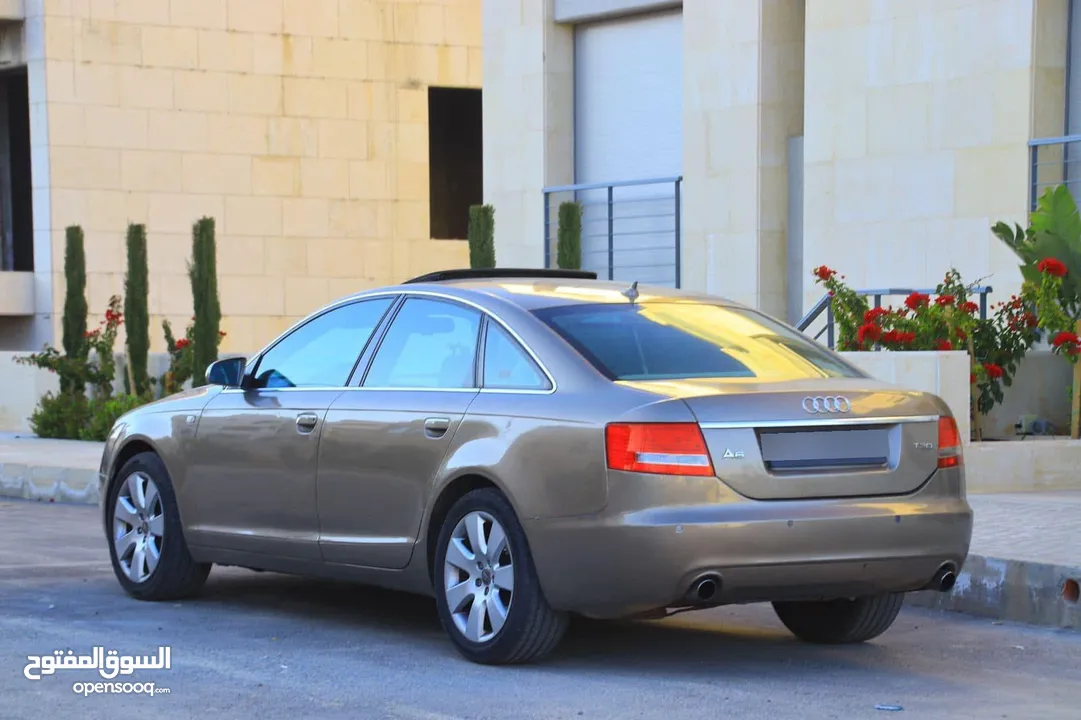Audi A6 2009 وارد شركة نقل فل كامل فحص نظيف بسعر 7200