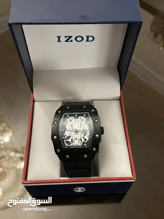 ساعة Olmeca رجالية – تصميم Richard Mille – شبه جديدة