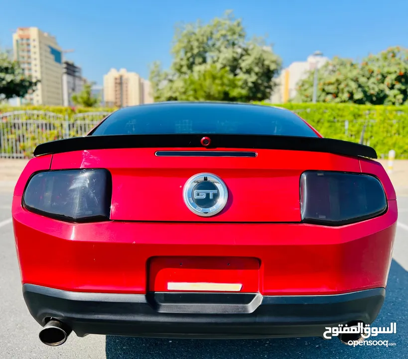 FORD MUSTANG GT 2010 RED GCC WELL MAINTAINED