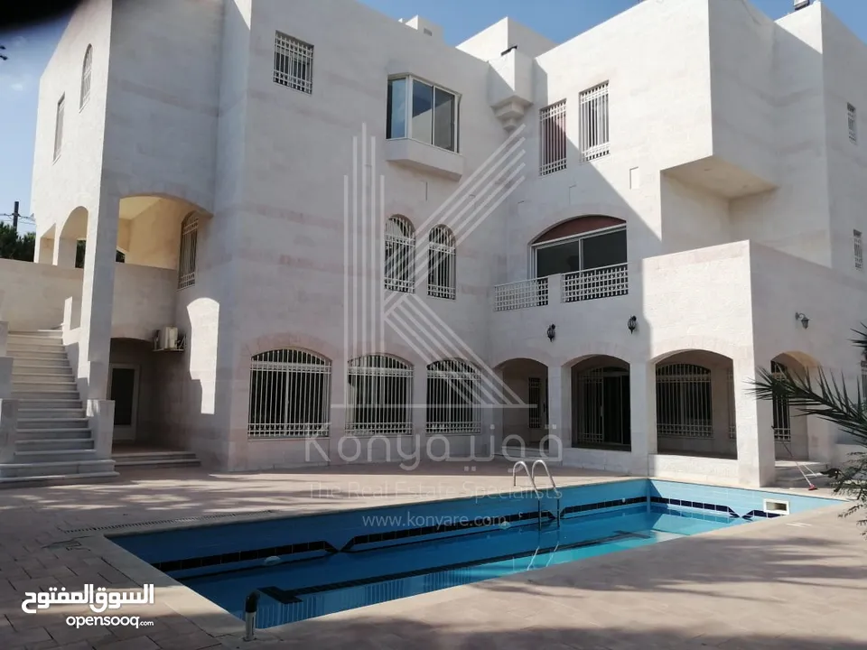 Luxury Villa For Rent In Abdoun