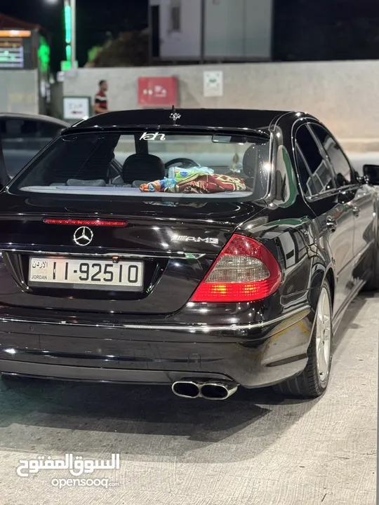 مرسيدس E200 2007 للبيع Mercedes E200  افانغارد 2007 E63 Amg kit Avantgard