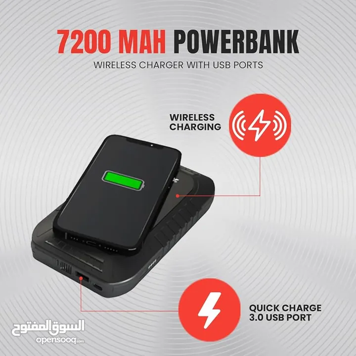 Energizer Portable Auto Battery Charger Jump Starter