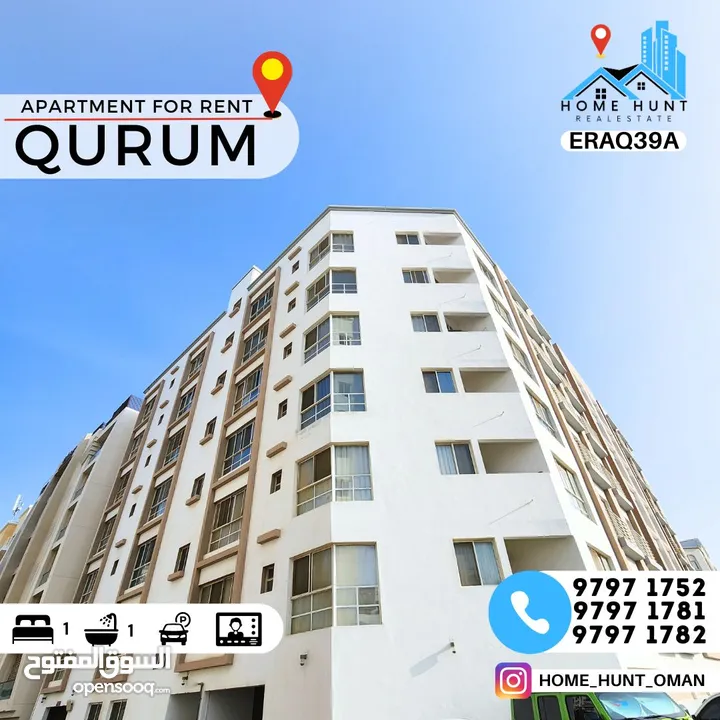 AL QURUM  FULLY FURNISHED 1BHK APARTMENT