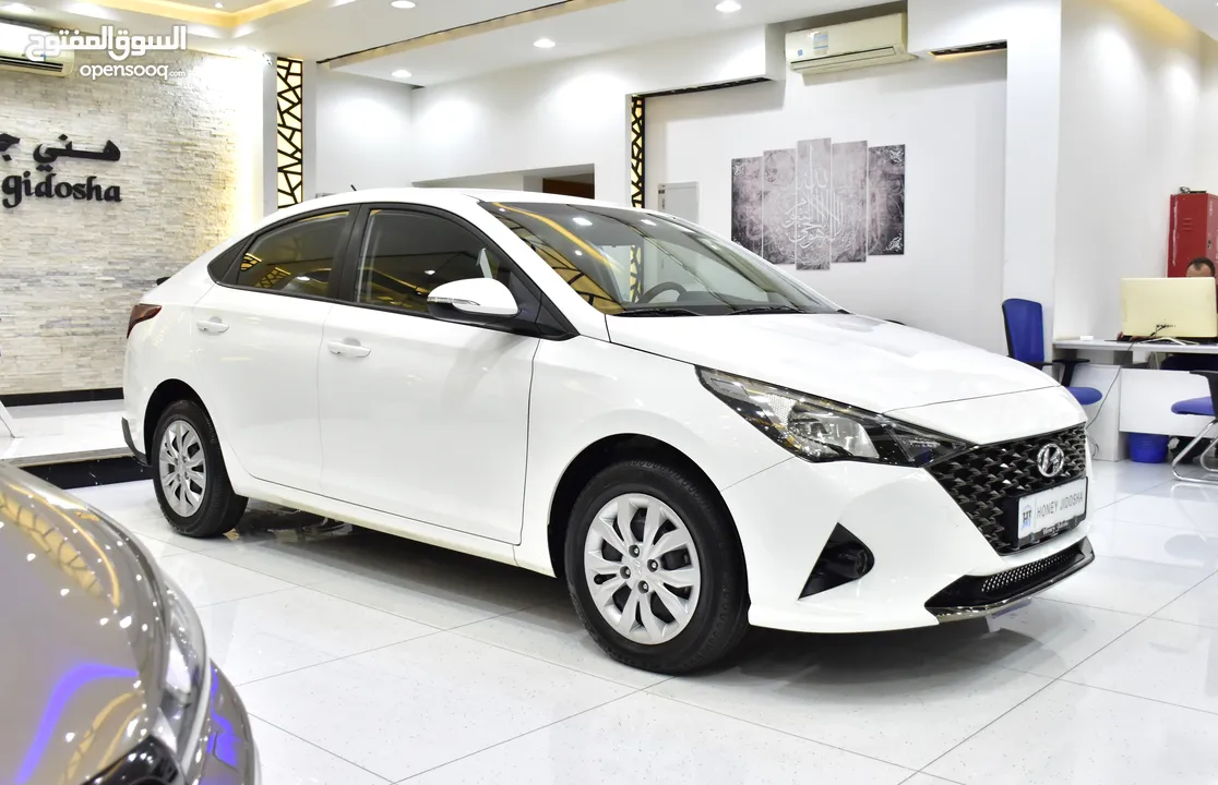 Hyundai Accent 1.6L ( 2022 Model ) in White Color GCC Specs