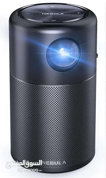 بروجكتر بحجم اليد بنظام تشغيل وبطارية داخلية Nebula capsule Smart projector