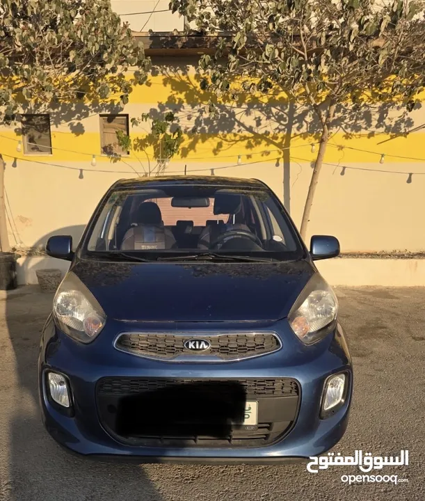 للبيع في مدينة أريحا: كيا مورنينغ اوتوماتيك 2015 – فل أوبشن  لون أزرق ملكي