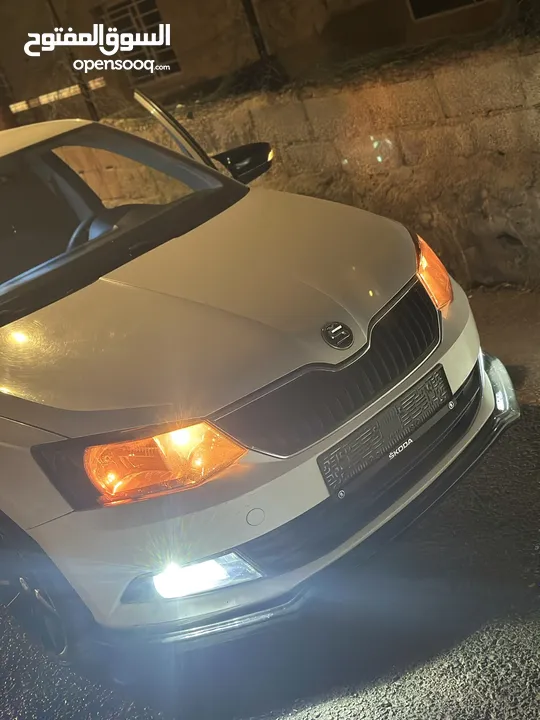 سكودا فابيا 2015 جديده منفوضه صح بالصلاة على النبي سحب شركه بويه شركه دهان قطعتين