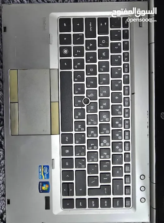لابتوب hp للبيع بسعر 150 شيكل مع الشاحن بحجم شاشة 14 انش الجيل الثاني ويندوز 7 العنوان رام الله